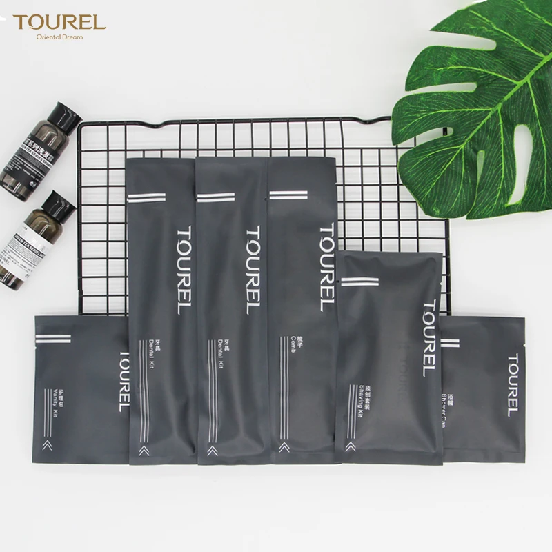 Wholesale Shampoo Soap Bathroom Amenities One Time Use Toiletries Guestroom Amenity Set Hotel Toileties