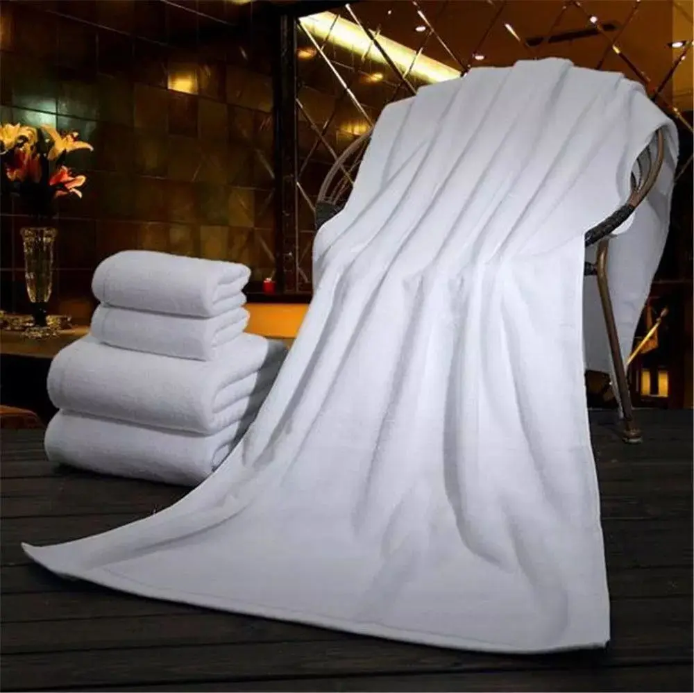 Turkish 100% Genuine Cotton 500 Gsm 6-piece Towel Set Including Plain Style Beach Towel Disposable And Compressed Features