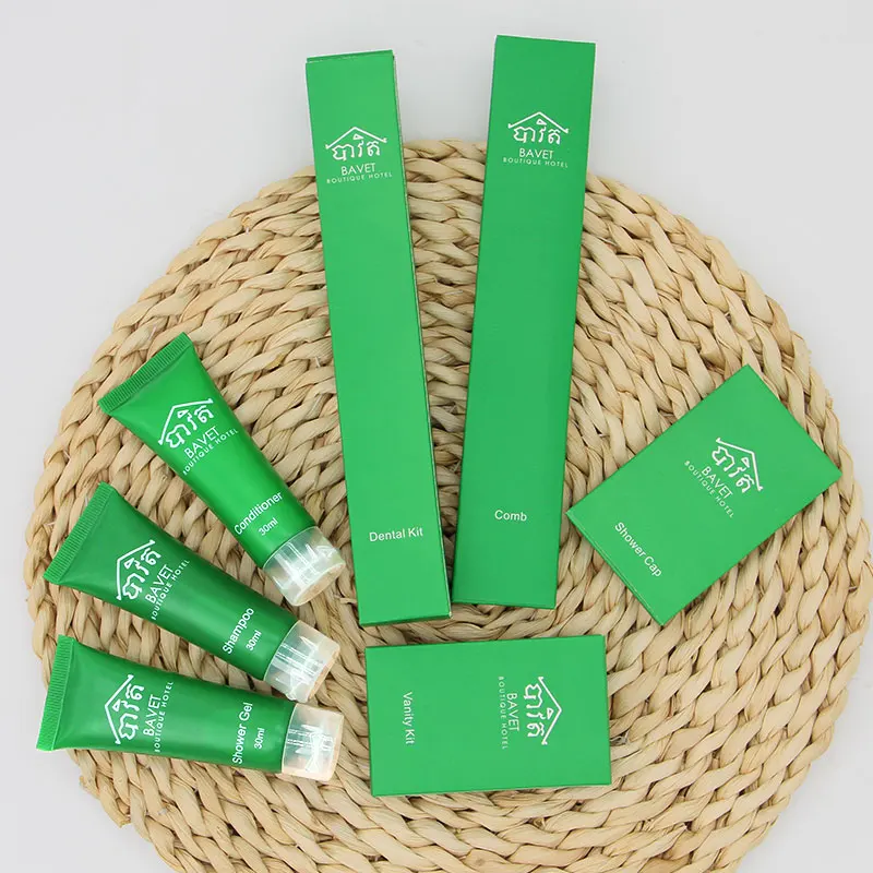Airplane Bnb Hospitality Hotel Disposable Amenities Set Eco Packaging Hotel Amenities Set Luxury