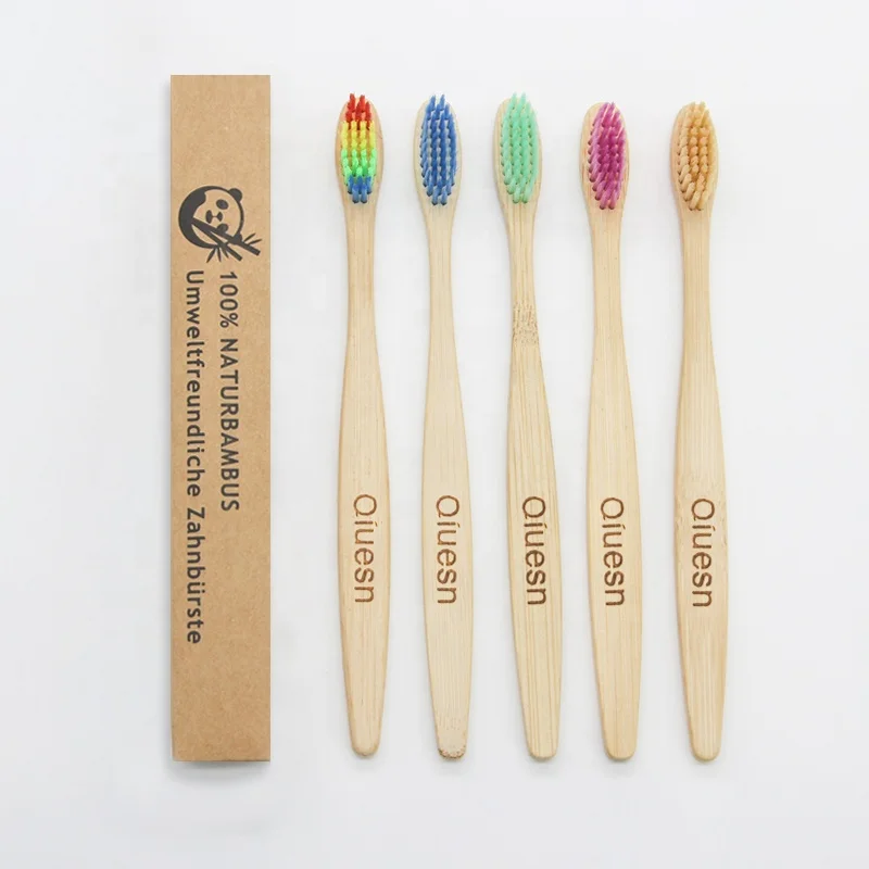 10 Pack Eco Friendly Natural For Toothbrush Super Soft Disposable Home Use