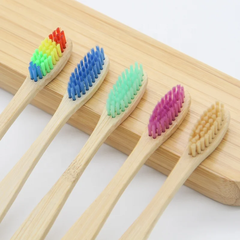 10 Pack Eco Friendly Natural For Toothbrush Super Soft Disposable Home Use