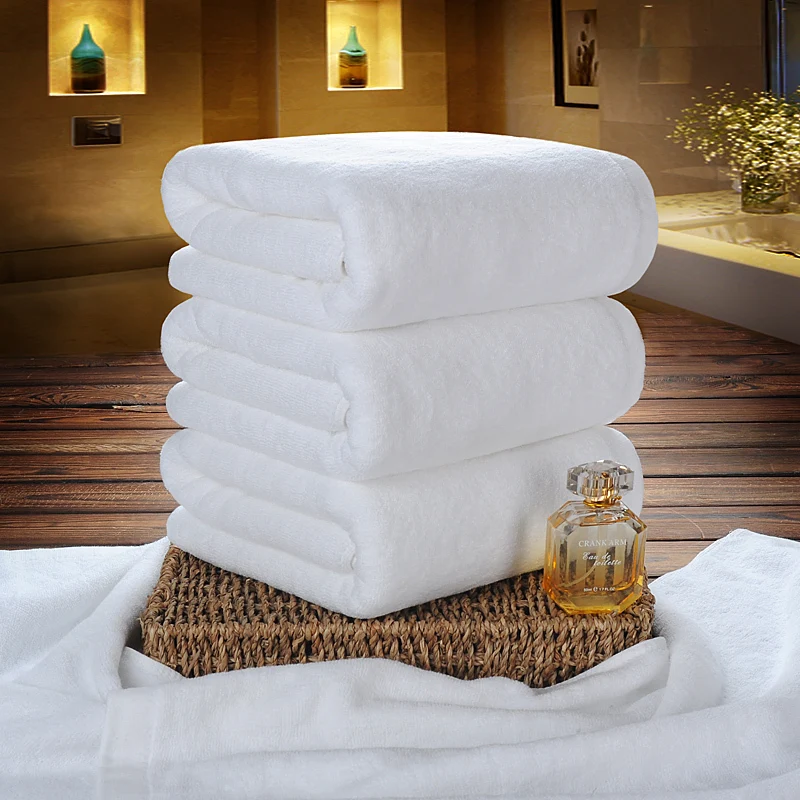 Juego de Toallas de Ba&ntilde;o de Hotel de Algod&oacute;n al por Mayor Toallas Faciales de Estilo Liso Comprimido Desechable Personalizado para Hogar y Spa