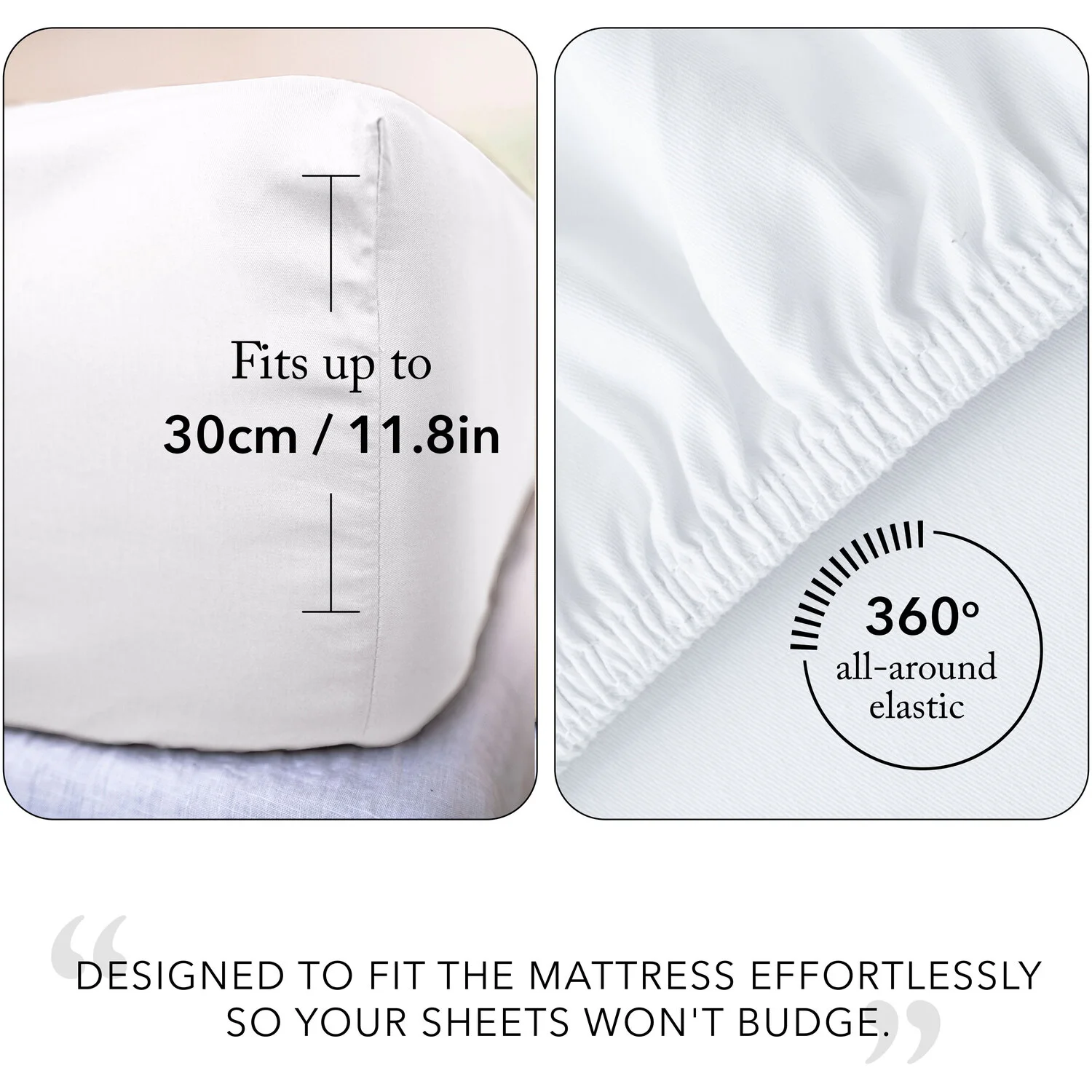 Wholesale Hotel Bedding Set White Striped Oeko-tex Certified 300tc Woven Sheet & Pillowcase 4pcs Set