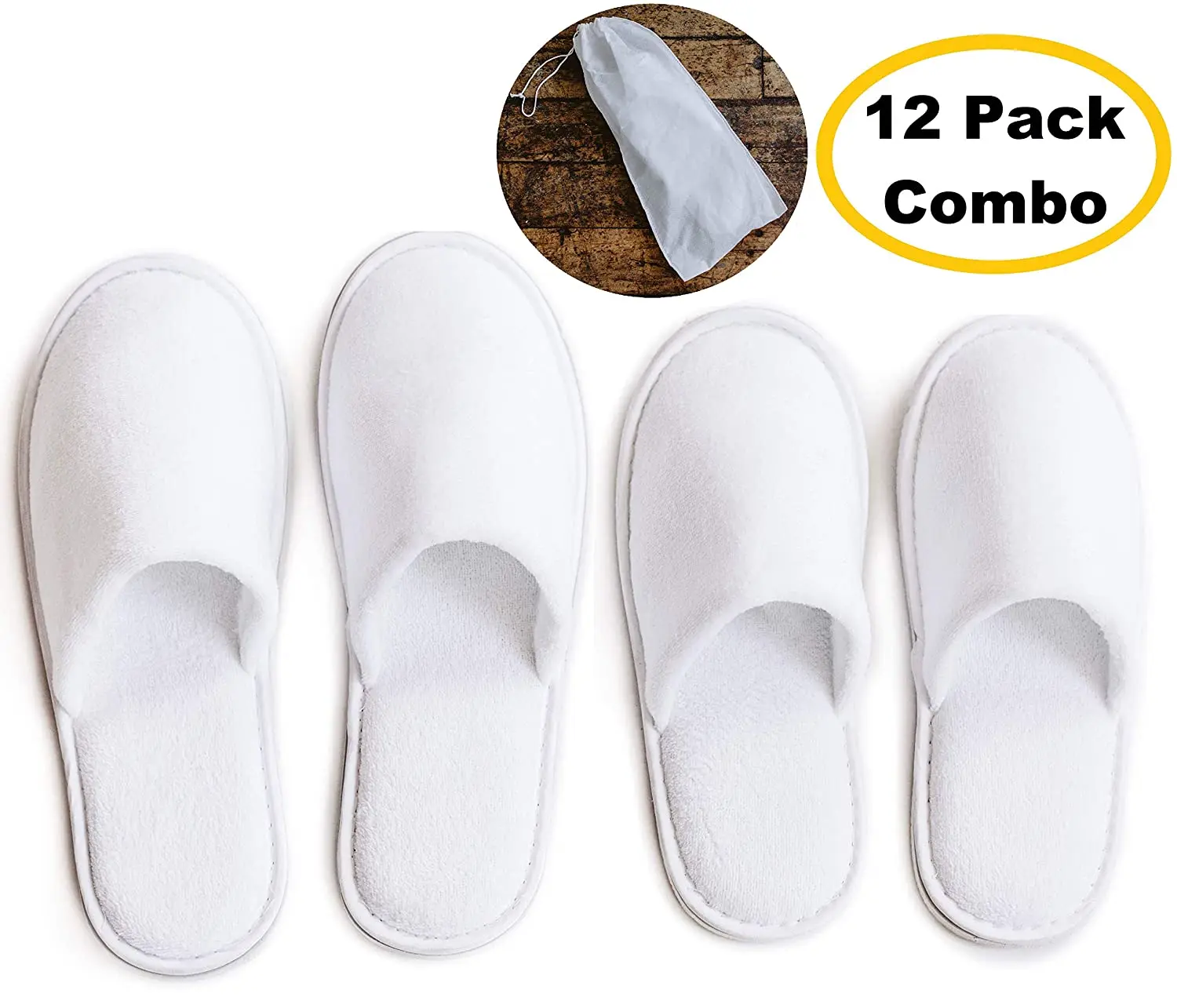 Eco Friendly Biodegradable Soft Breathable Comfortable 100% Cotton Coral Fleece Eva Sole Hotel Disposable Slippers