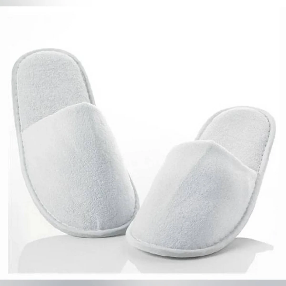 Wholesale Custom Disposable Bathroom Slippers For Hotels Embroidered Logo
