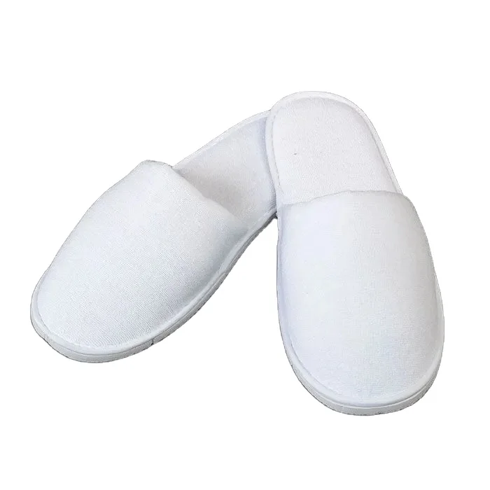 Zapatillas Desechables de Alta Calidad Personalizadas de Vell&oacute;n de Coral Spa con Suela de Eva Blanca para Hombres y Mujeres