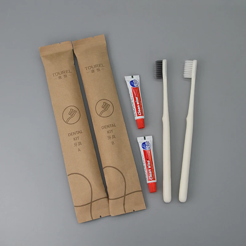 批发环保一次性牛皮纸酒店香皂必备品 酒店招待高端客房用品
