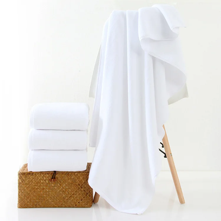 Luxury Budget Disposable 70*140cm Hotel Bath Towel Set Lightweight Knitted Serviette De Bain Compressed Feature
