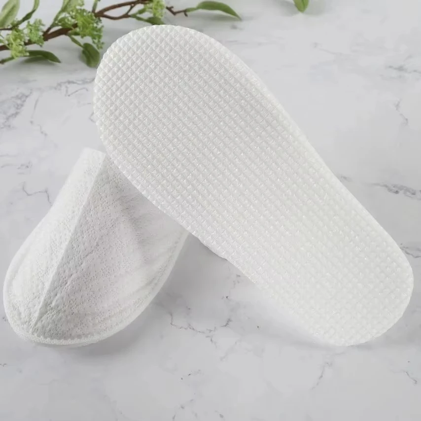 Eco-friendly Custom Logo Hotel Slippers Epe Sole Luxury Disposable Recyclable Slippers Wholesale Factory Price For Hotel