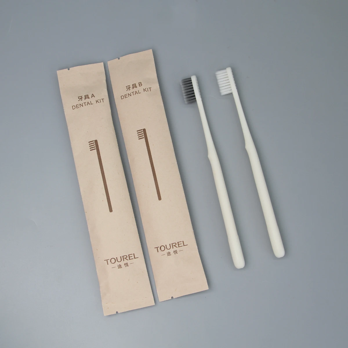 Savonneries de luxe pour h&ocirc;tels en marque priv&eacute;e Accessoires de salle de bain &eacute;cologiques avec sac recyclable pour h&ocirc;tels