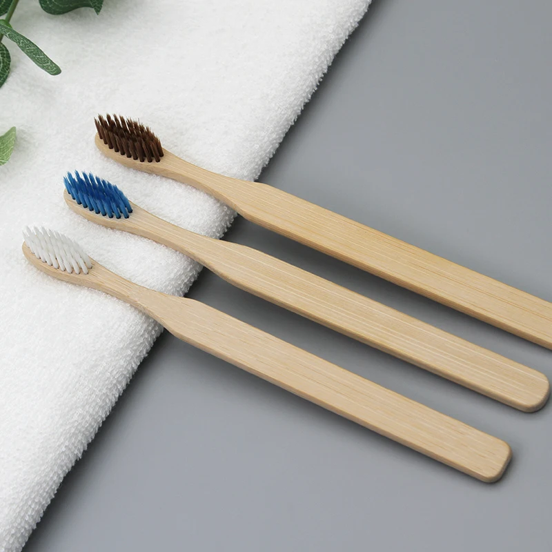 4 Pack 100% Biodegradable Natural Bamboo Toothbrush Soft Charcoal Bristles Individually Numbered Bpa Free For Home Use