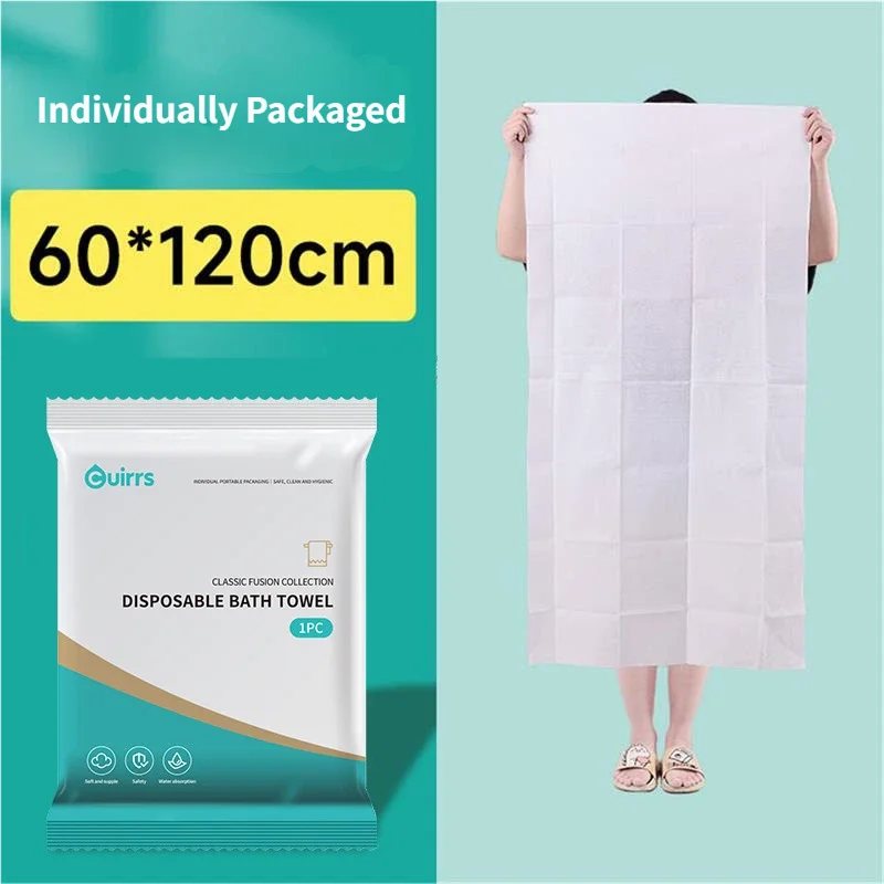 Hygienic Disposable Bath Towel 70x140cm | Quick-dry Water Absorbent | Perfect For Backpacking Camping
