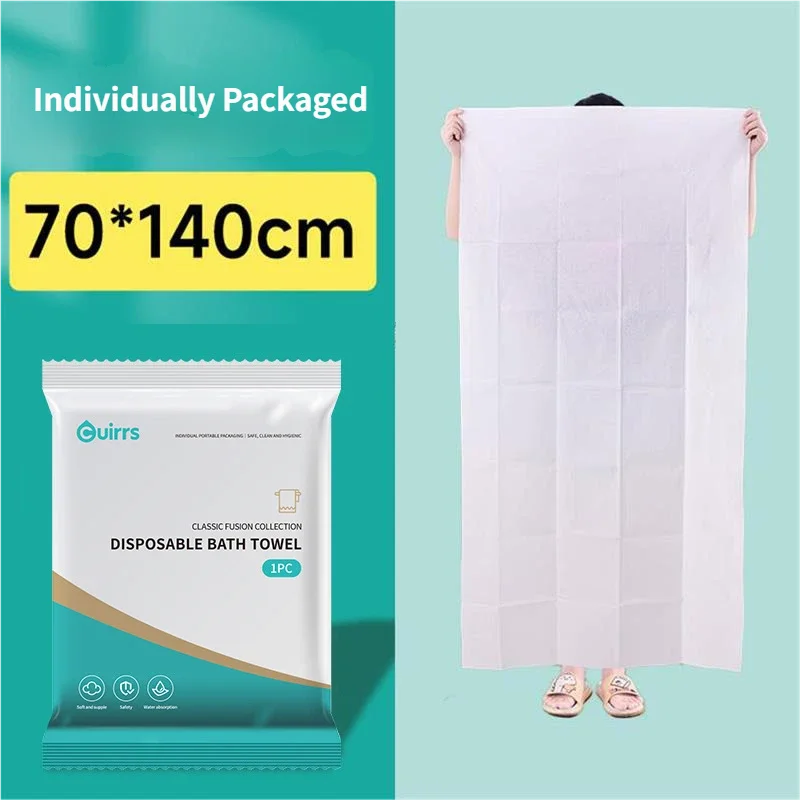 Hygienic Disposable Bath Towel 70x140cm | Quick-dry Water Absorbent | Perfect For Backpacking Camping
