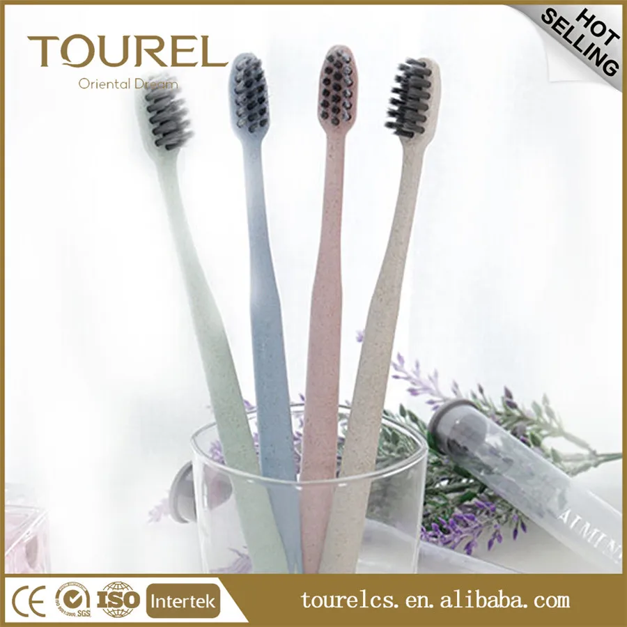 Disposable Toothbrush With Toothpaste Eco-friendly Hotel Amenities