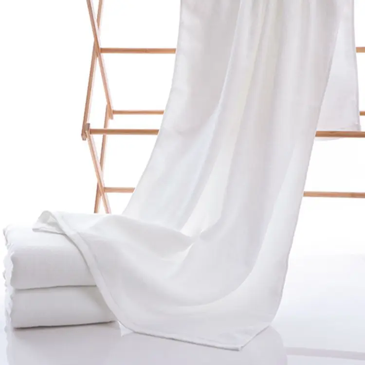 Wholesale 100% Cotton Luxury Hotel Bath Kitchen Towel Beach Gym Fitness Fast Plum Soft Textile Disposable White Shower Cheap For
