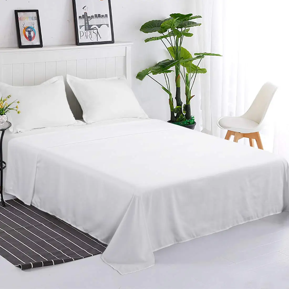 Cheap High Quality Fabric With Iso Certification 4pcs Hotel Cotton Bedsheet Set Satin Bed Sheet King Size Frilled Bedsheets